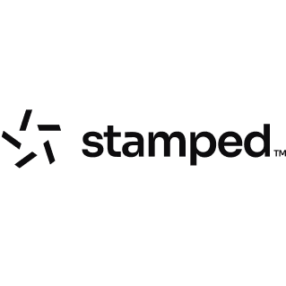 Stamped logo