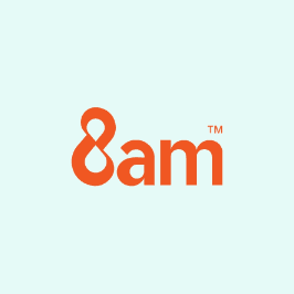 8am™ logo